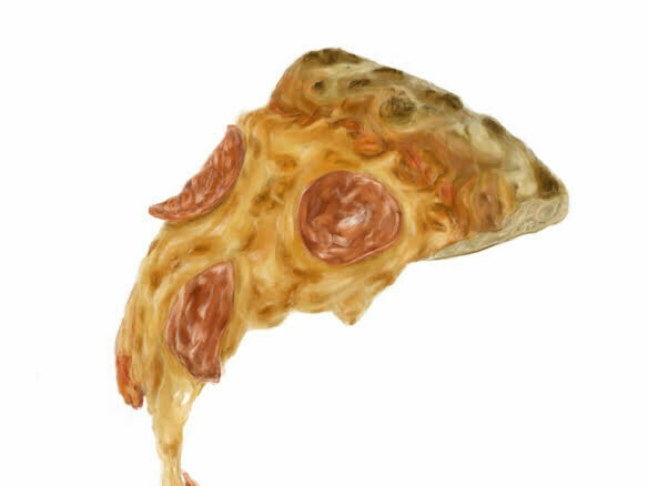 2d-Pepperoni-Pizza-white-food-illustration