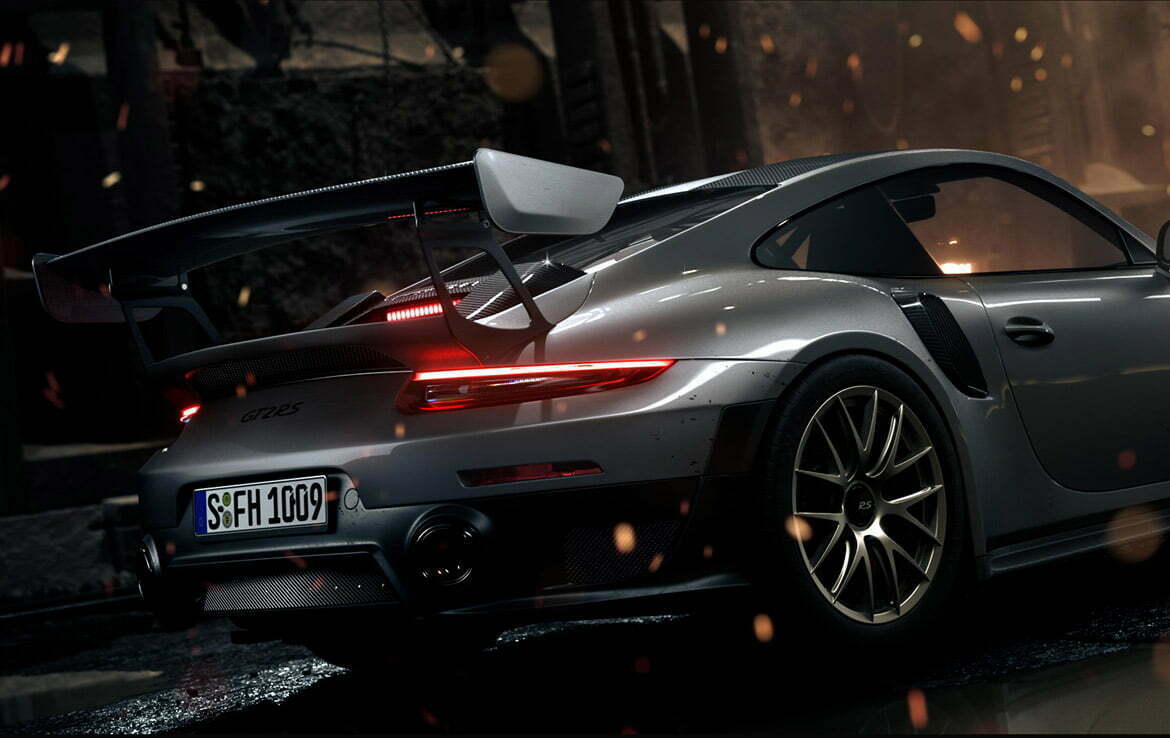 3D Car Render Illustration