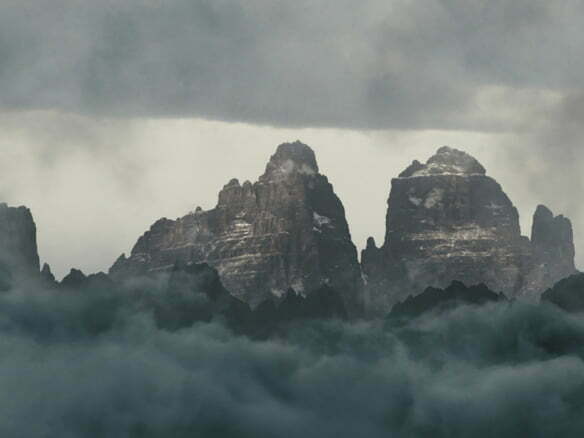 3D Rendered Mountain Environment Illustration