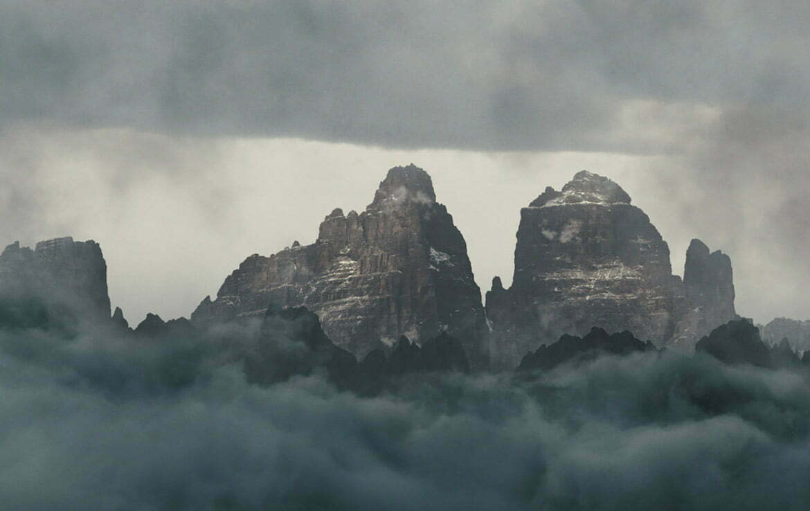 3D Rendered Mountain Environment Illustration