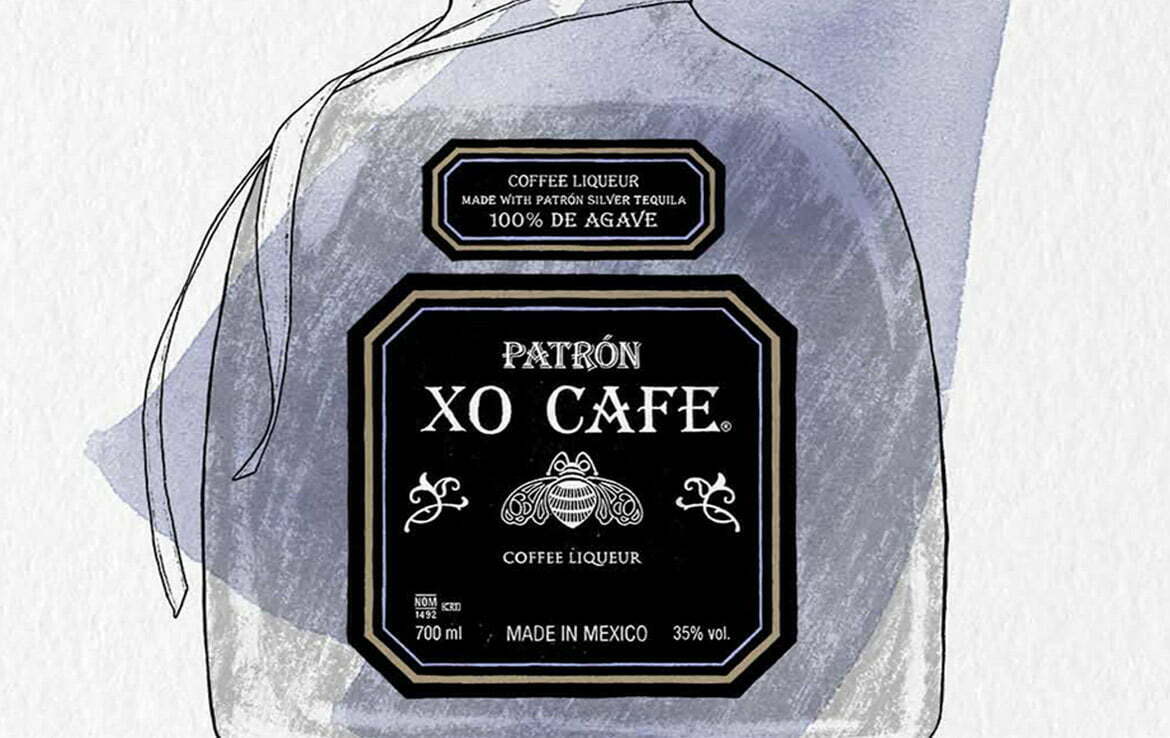 2D Brands Illustration Drinks Bottle Cafe Patrón