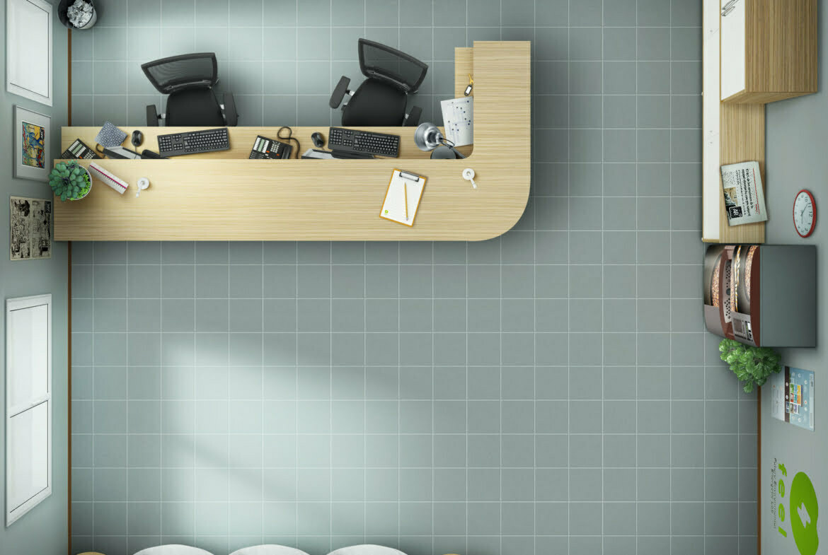 2D Illustration 3d simulated for advertising and game interface