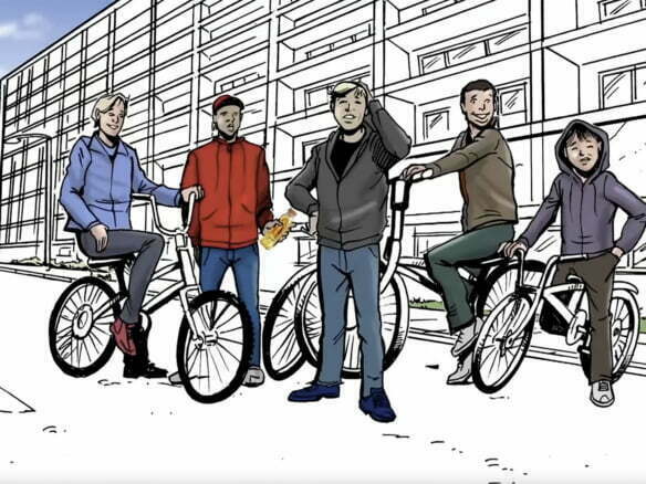 2D hand drawn animatic for Lucozade 30 second TV advert