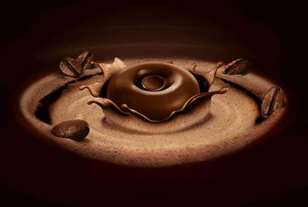 2D Mars Chocolate illustration