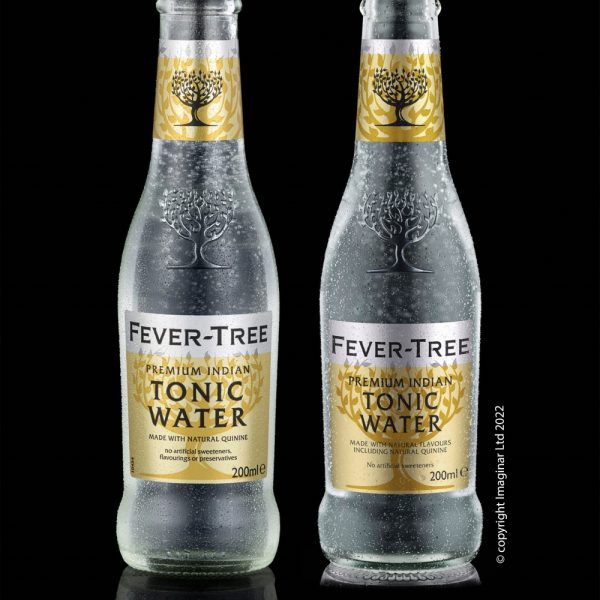 CGI Bottle Render Fever Tree Tonic Water